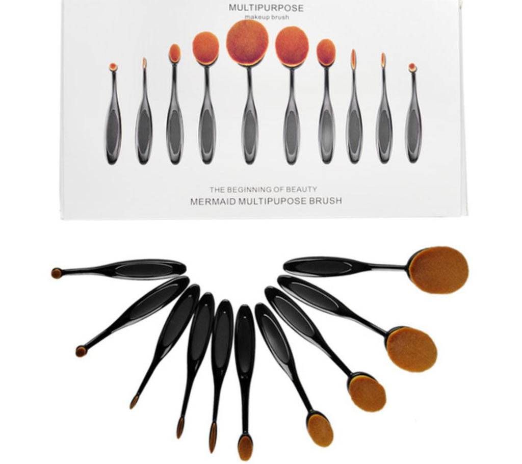 Exclusive Makeup Brush set 10 pieces pack 