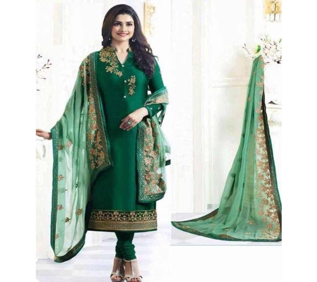 Unstitched Indian Soft weightless Georgette 3 pcs (Copy)