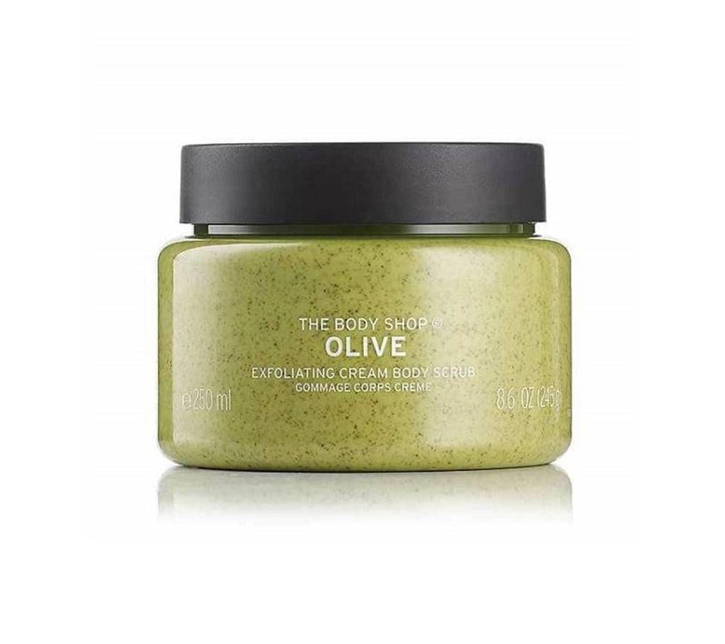 Olive Exfoliating Cream Body Scrub 250ml - UK 