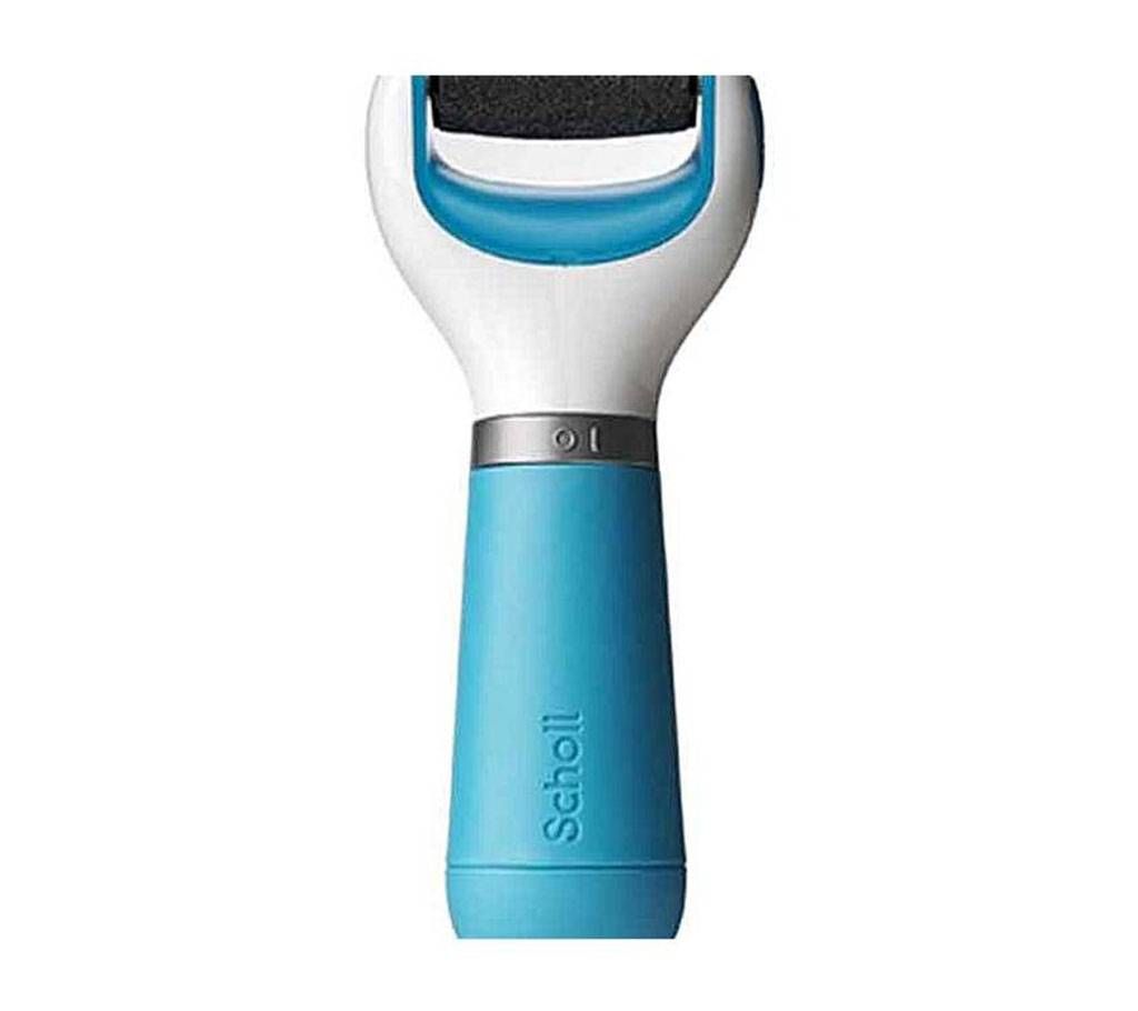 E-Shaver Scholl Velvet Smooth Electronic Foot Cleaner - Blue