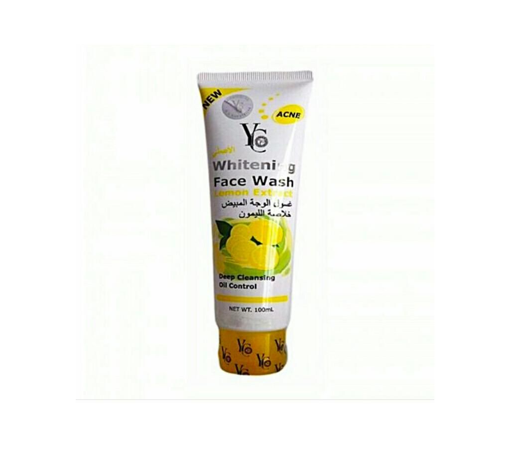 YC Whitening Lemon Face Wash (100ml) Thailand