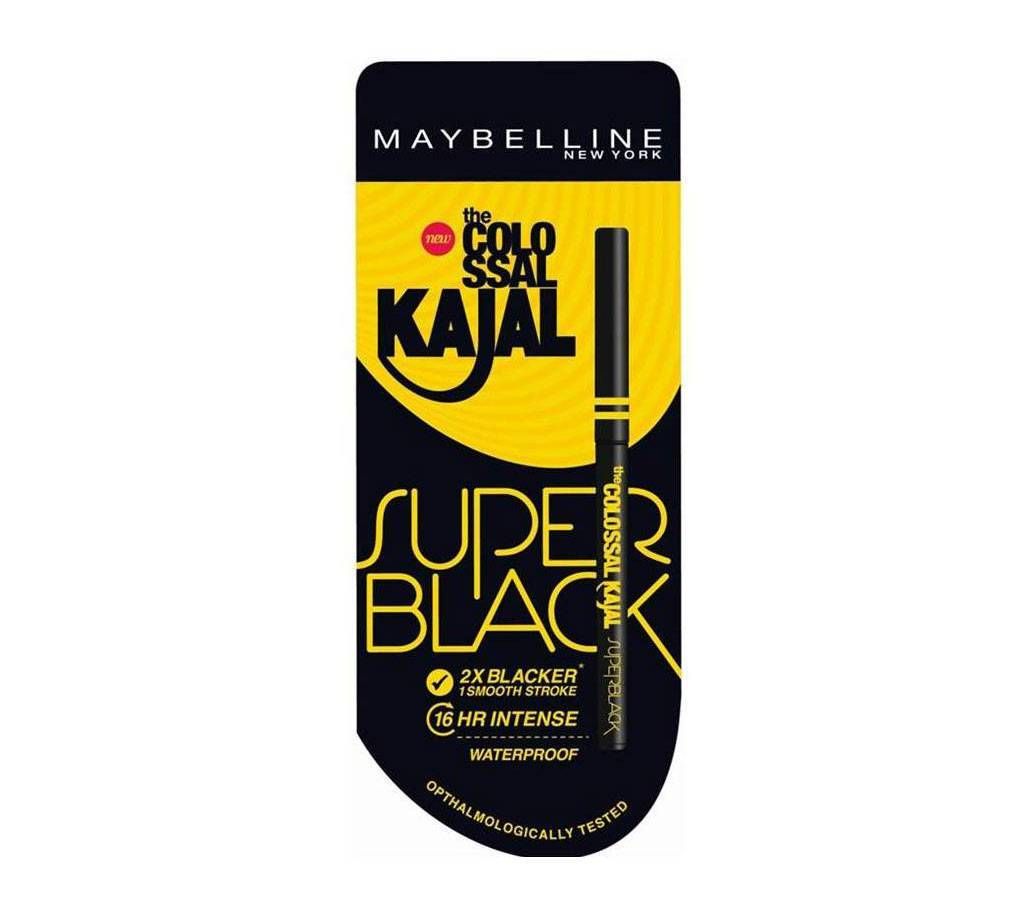 Maybelline SuperBlack Colossal Kajal 5ml UK