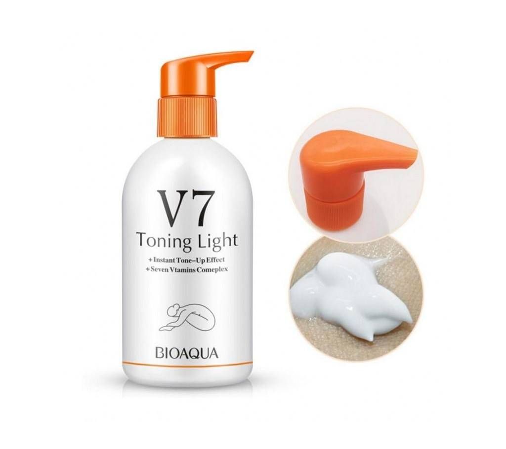 Bioaqua V7 Toning Light Body Lotion - 250gm China