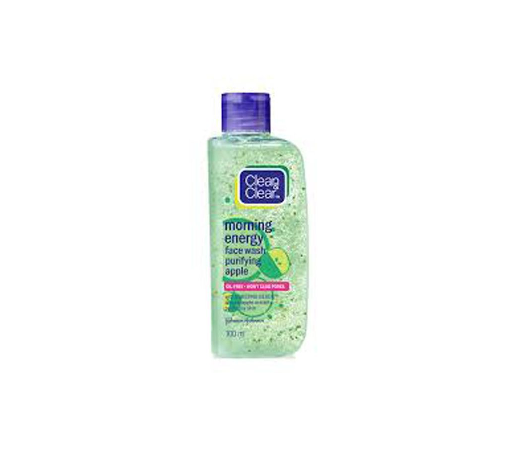 Clean and Clear Morning Energy Purifying Apple Face Wash - 100ml-UK