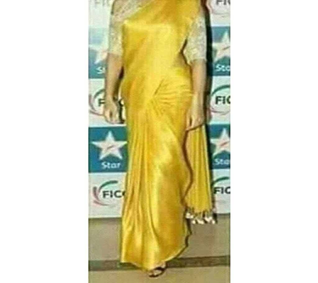 Japani Silk Sharee 16 Gold Color