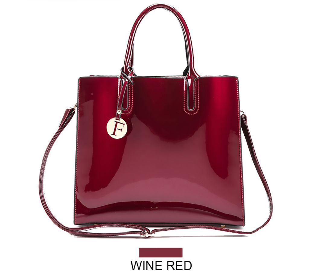 High Quality Patent Leather Women Handbags