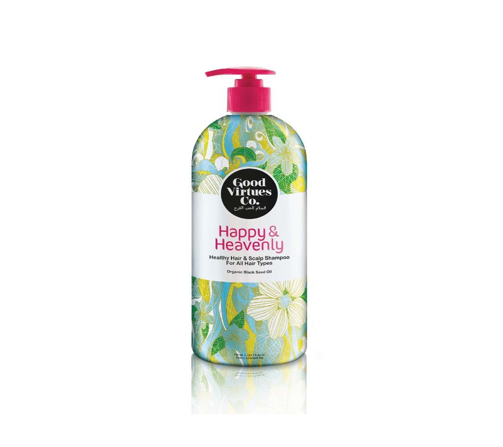 Good Virtues Co Healthy Hair & Scalp Shampoo For All Hair Types