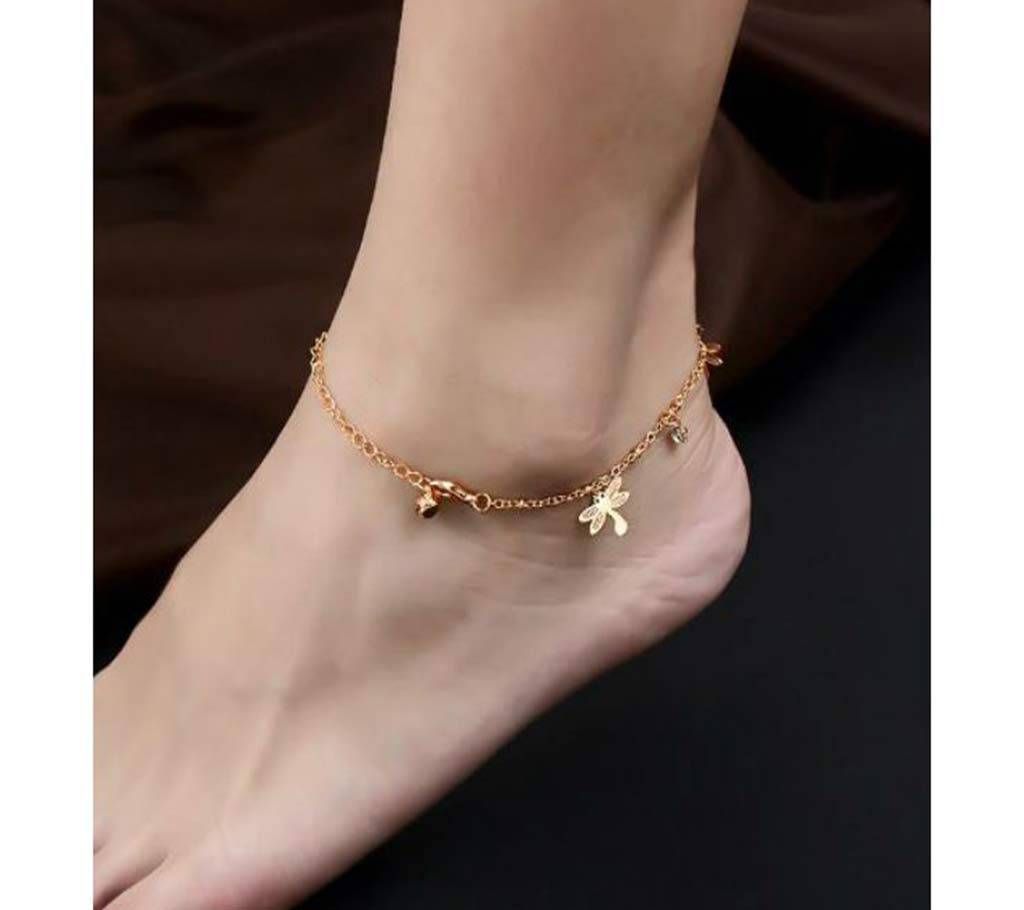 1 piece Ankle Bracelet For Women - Golden