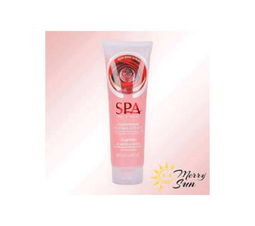 Spa Exfoliating Gel Rose Body Scrub