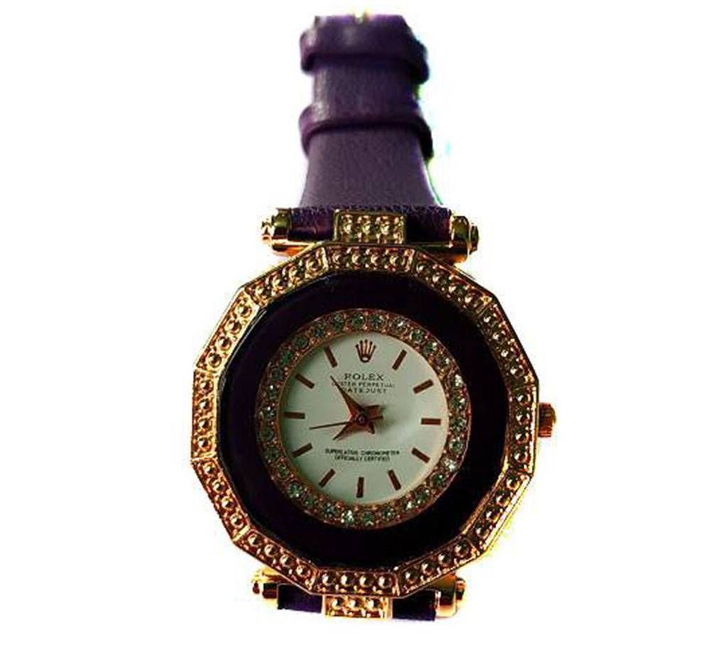 Purple Ladies wrist watch