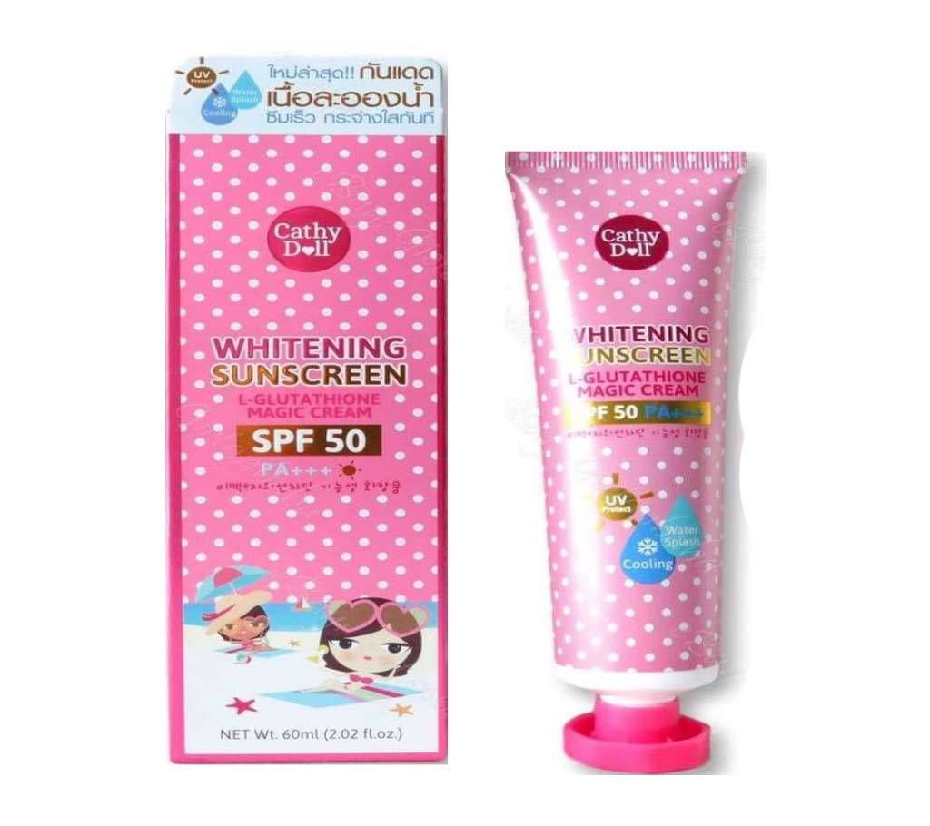  Cathy doll Whitening Sunscreen-60ml-THAILAND