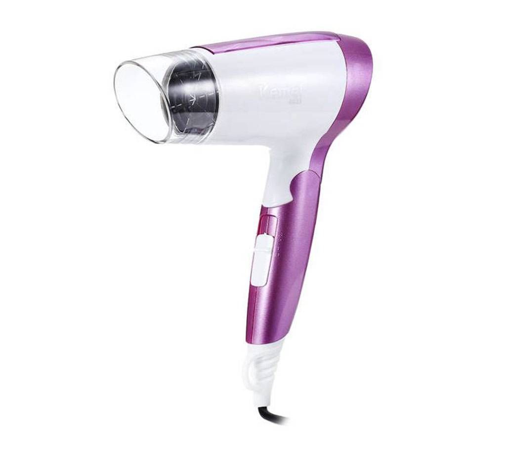 Kemei KM - 6833 Electric Folding Mini Travel Hair Blow Dryer