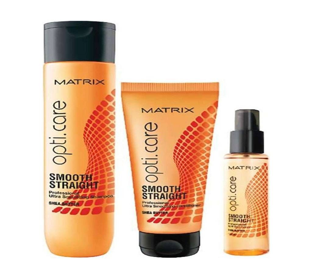 MATRIX By fbb Smooth Straight Kit (Shampoo 200Ml Conditioner 98G And Serum 100Ml) India