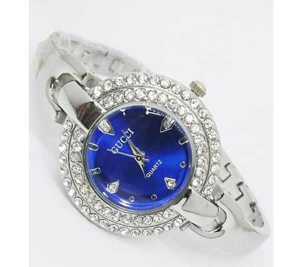 Diamond Cut Etting Watch For Women 