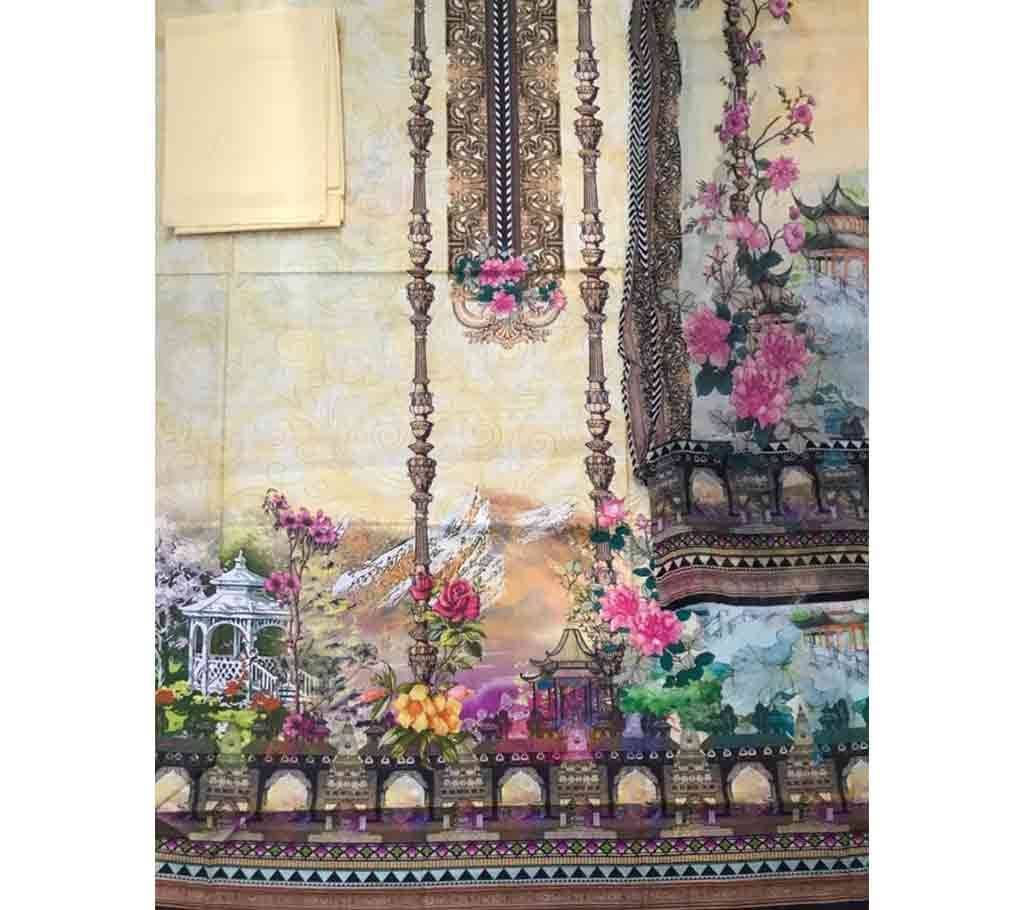 Unstitched Pakistani 3D Lawn Collection