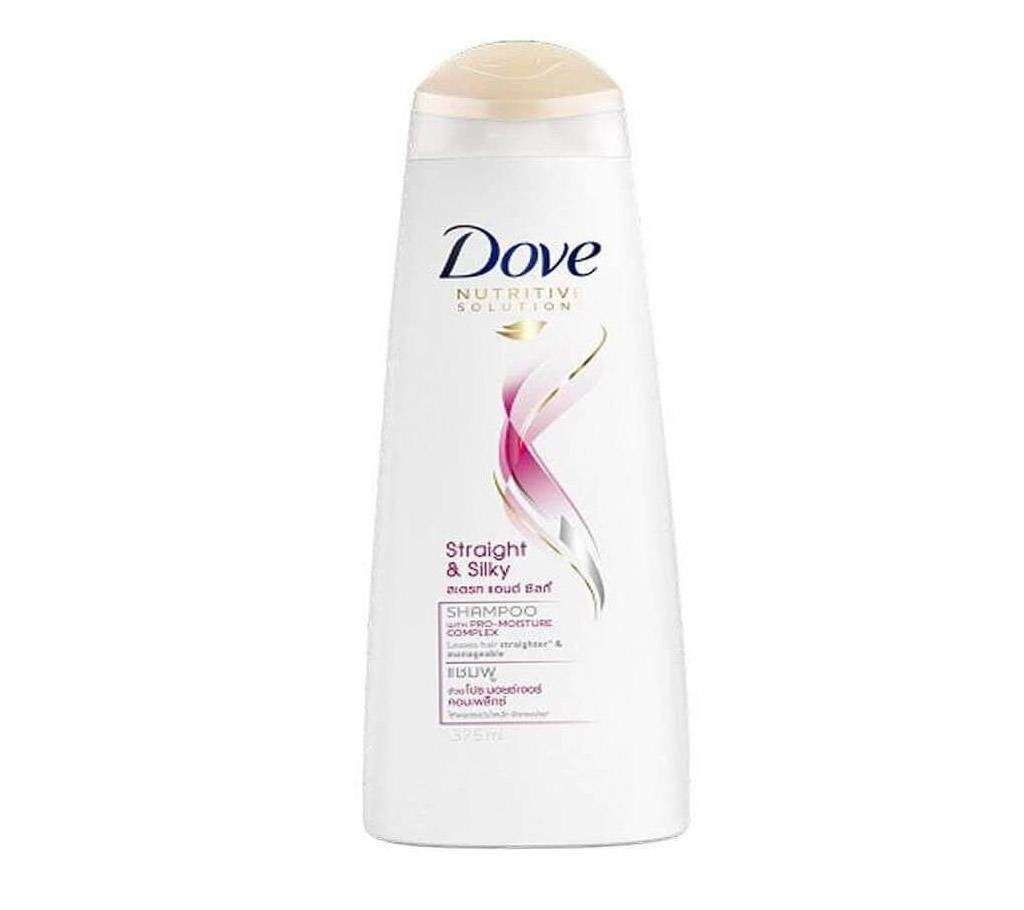 Dove Straight & Silky Shampoo -340ml-Thailand 