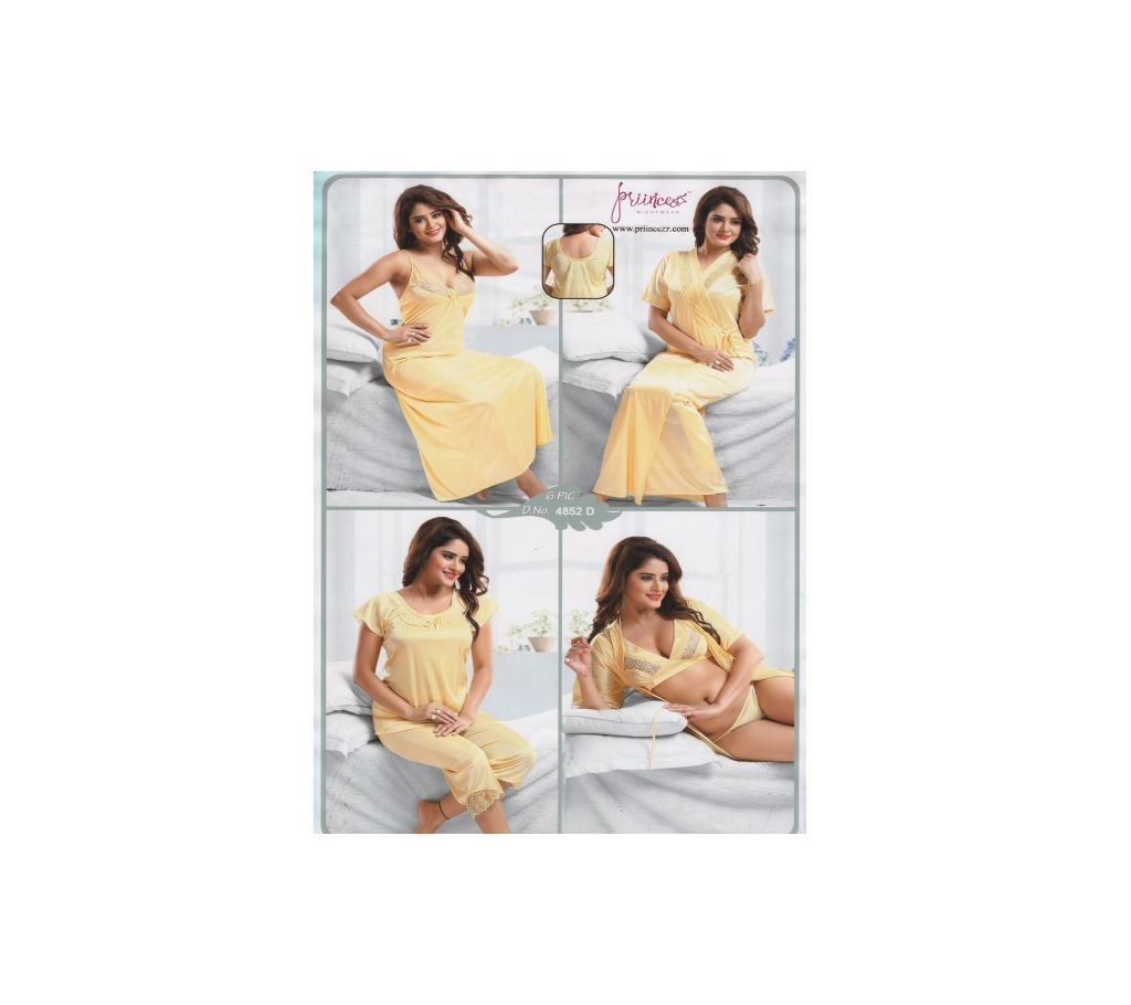 Six Part Nighty-4852 D