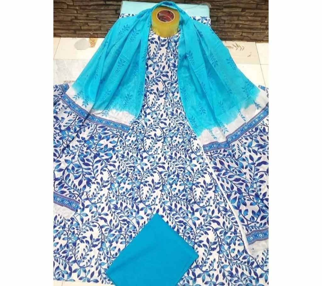 Joypuri Cotton Skin Printed Shalwer Kameez for Women-15