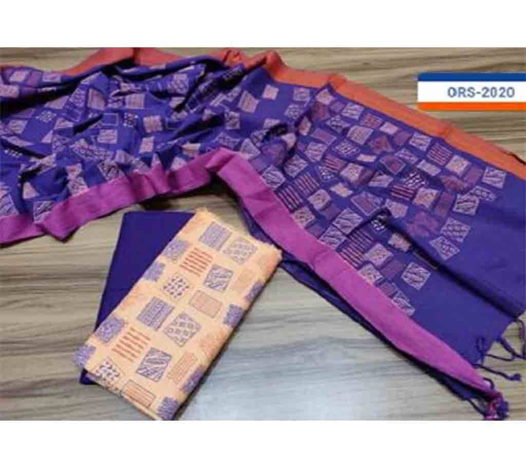 Homemade Tat Original Cotton Multi Color Deshi Shalwar Kameez-96