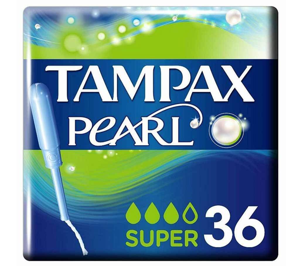 Tampax Pearl Super Applicator Tampons - 36 Tampons