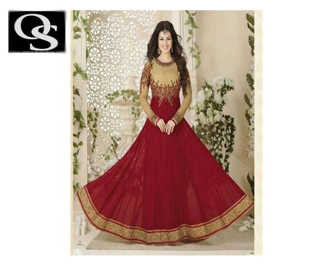 Indian Semistitched Georgette Dress (Copy)