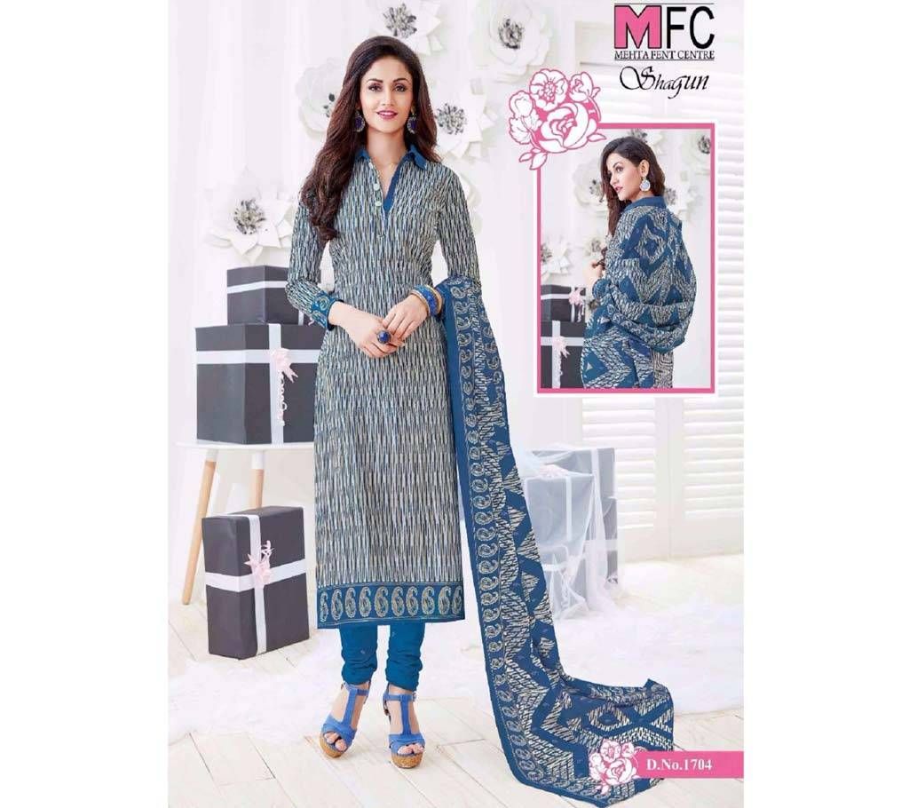 MFC SHAGUN Unstitched Lawn Three piece (1704)