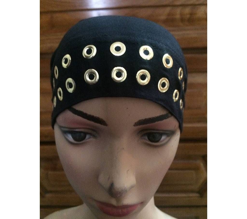 Tube cap with golden stud