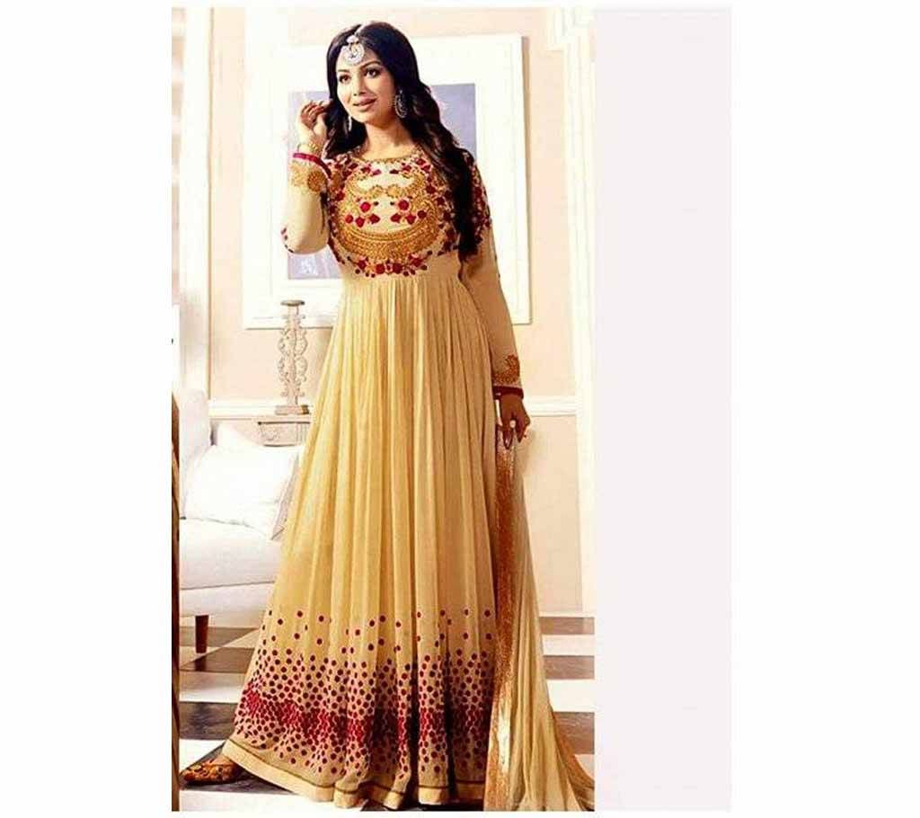 Unstitched Georgette Gown For Women (Copy)