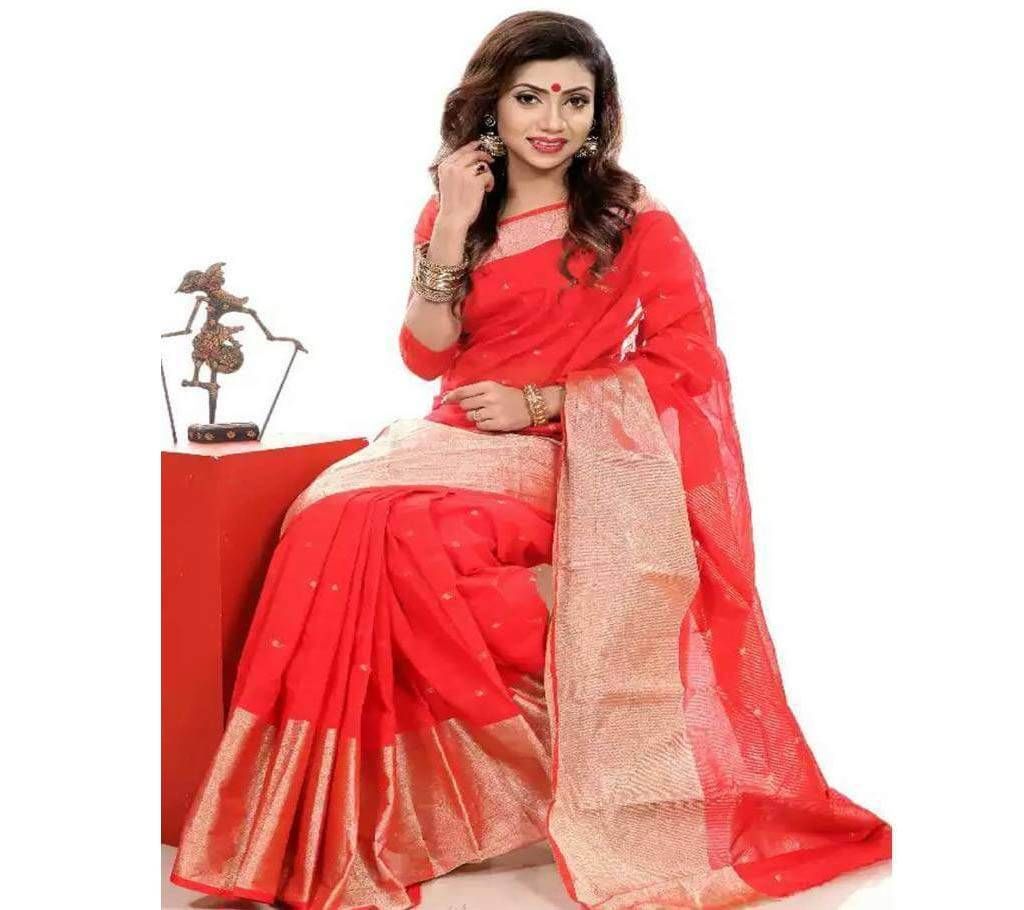 RED COLOR JORI MANIPURI Sharee