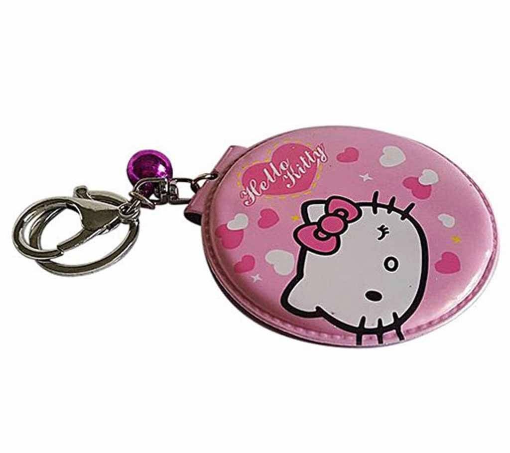 Hello Kitty Hand & Pocket Mirror For Ladies - Pink