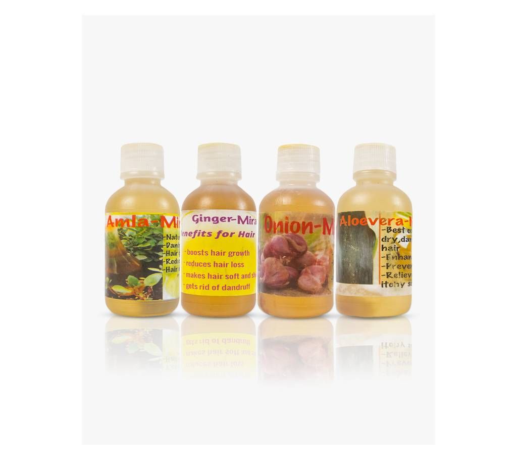 BE PURE MIRACLE HAIR OIL COMBO OF 4
