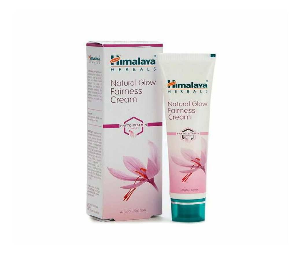 Himalaya Herbal Natural Glow Fairness Cream - 50 gm - India