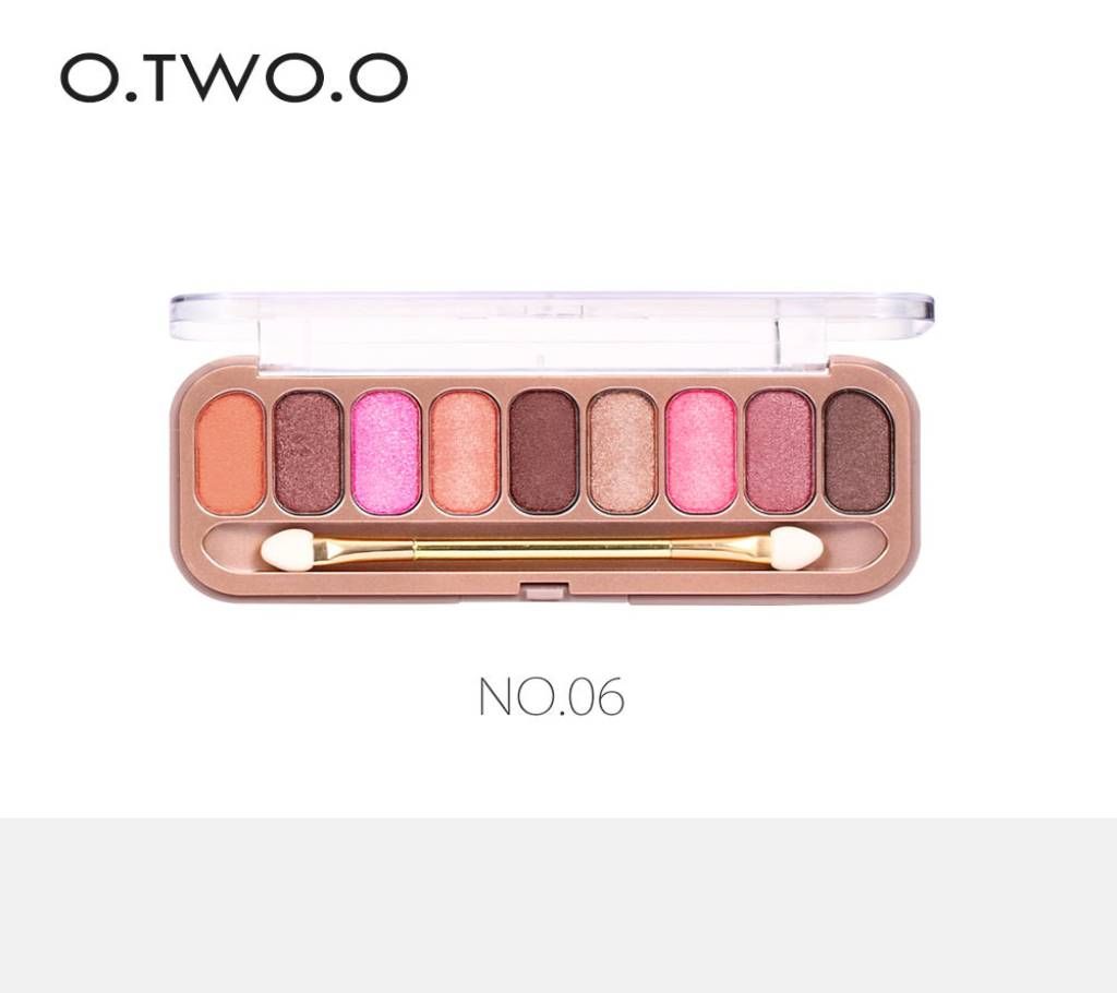 O.TWO.O ROSE GOLD 9COLOUR EYESHADOW SHAD-6 China