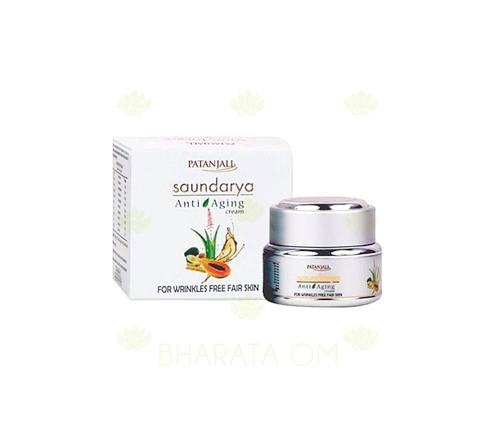 Patanjali Saundarya Anti Ageing Cream 15g India