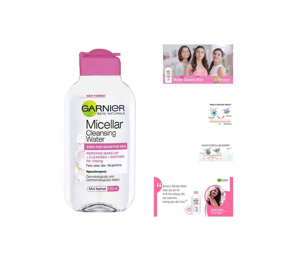Garnier Micellar Cleansing Water Makeup remover - 125ml - UK