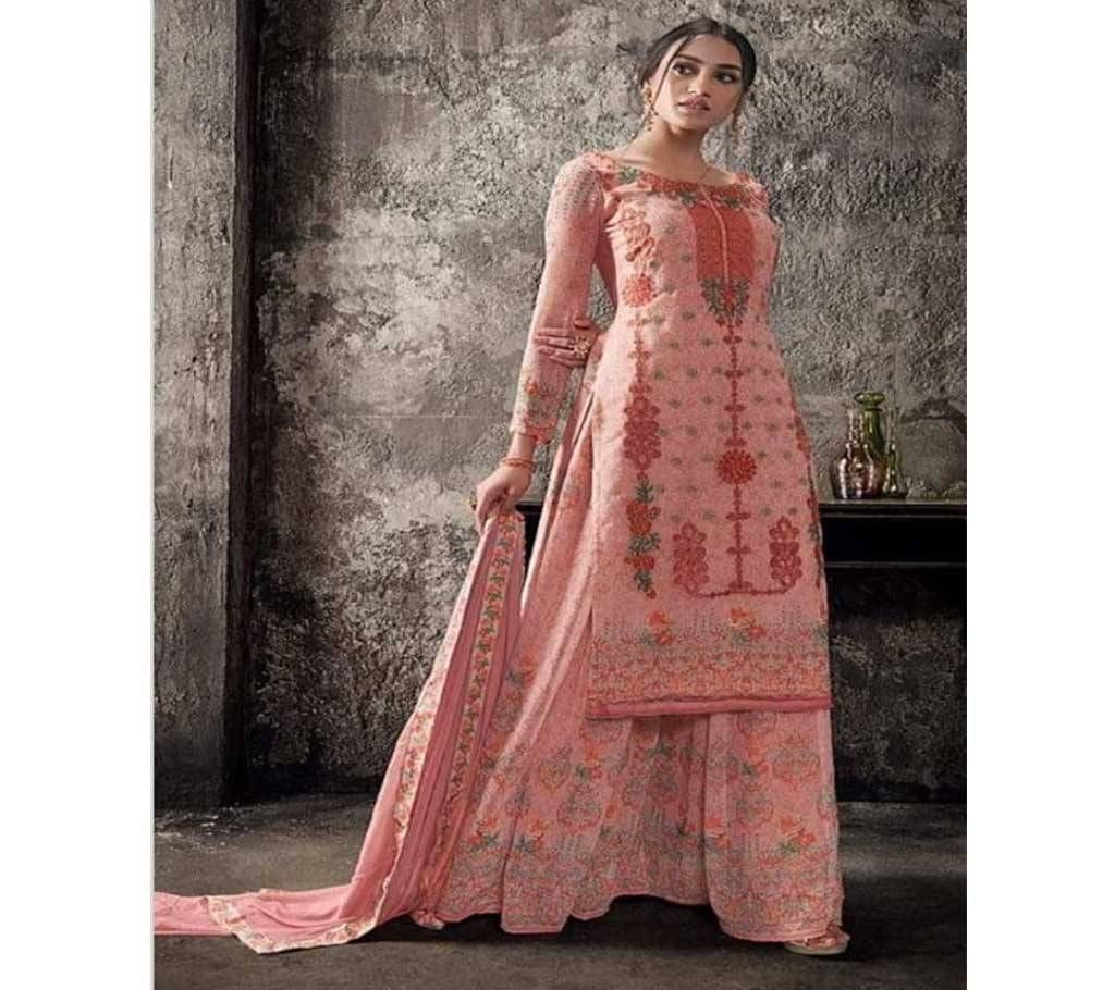 Hansa Unstitched Indian Salwar Kameez Copy