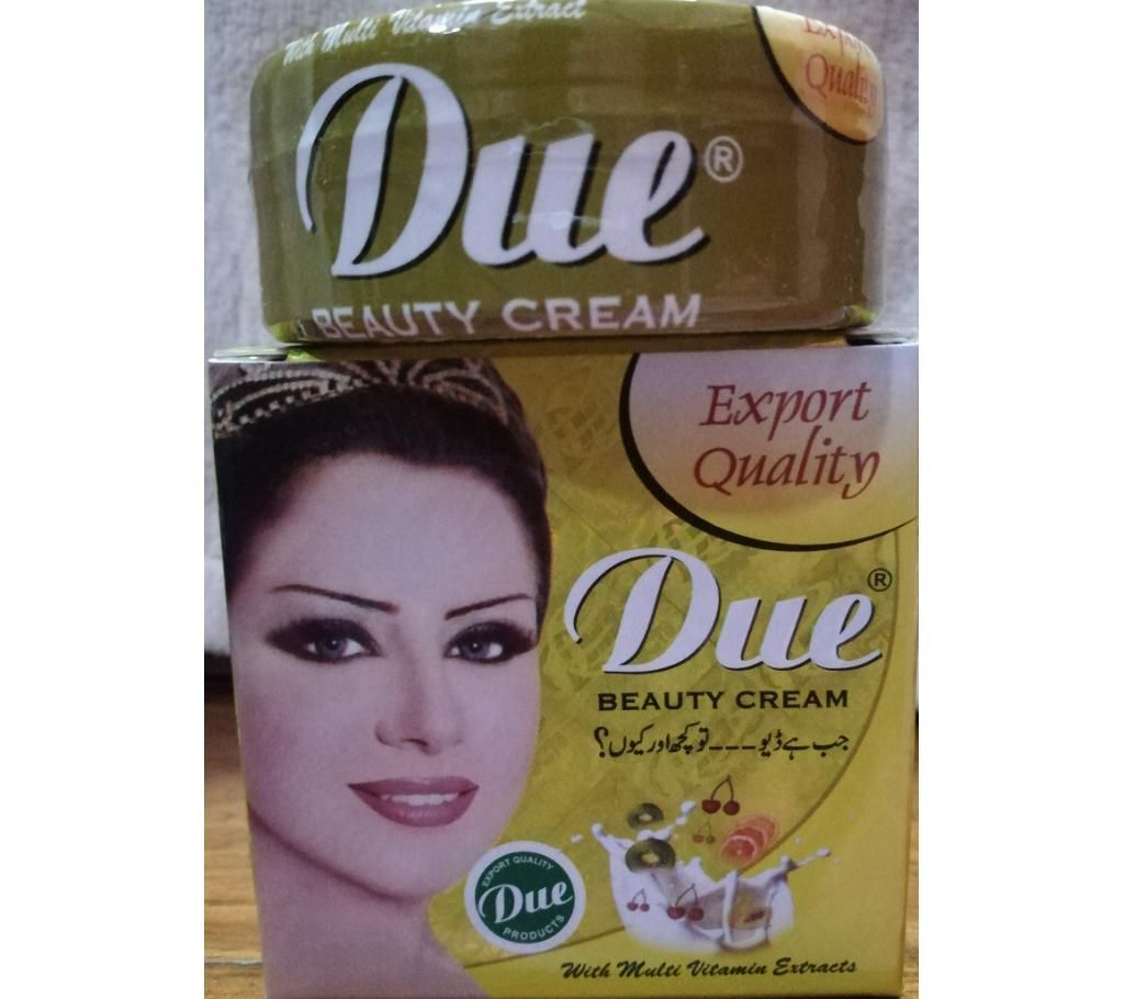 Due Fairness Cream 40g - Pakistan