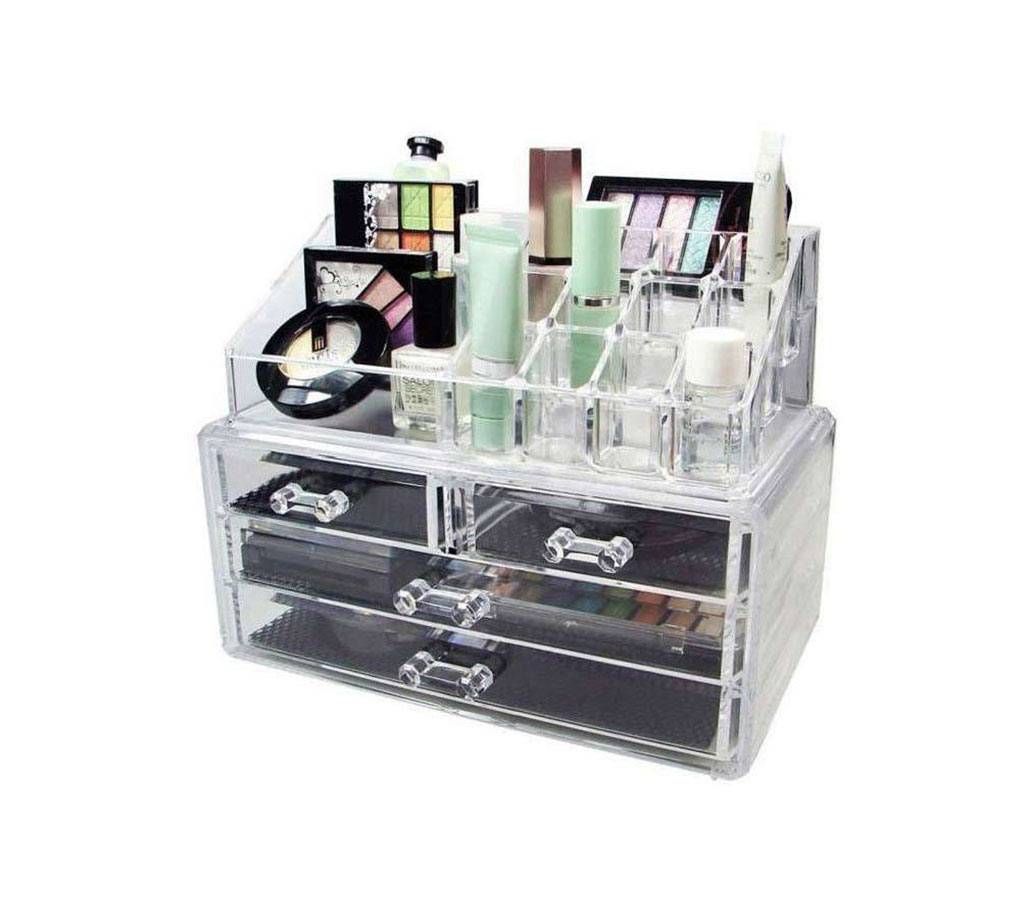 Acrylic Cosmetics Makeup and Jewelry Storage