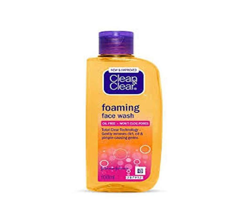 Clean & Clear Foaming Facial Wash - 100ml - UK