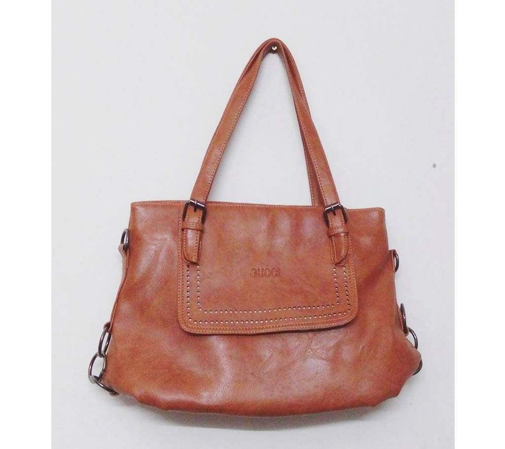 Artificial Leather Womens Shoulder Bag
