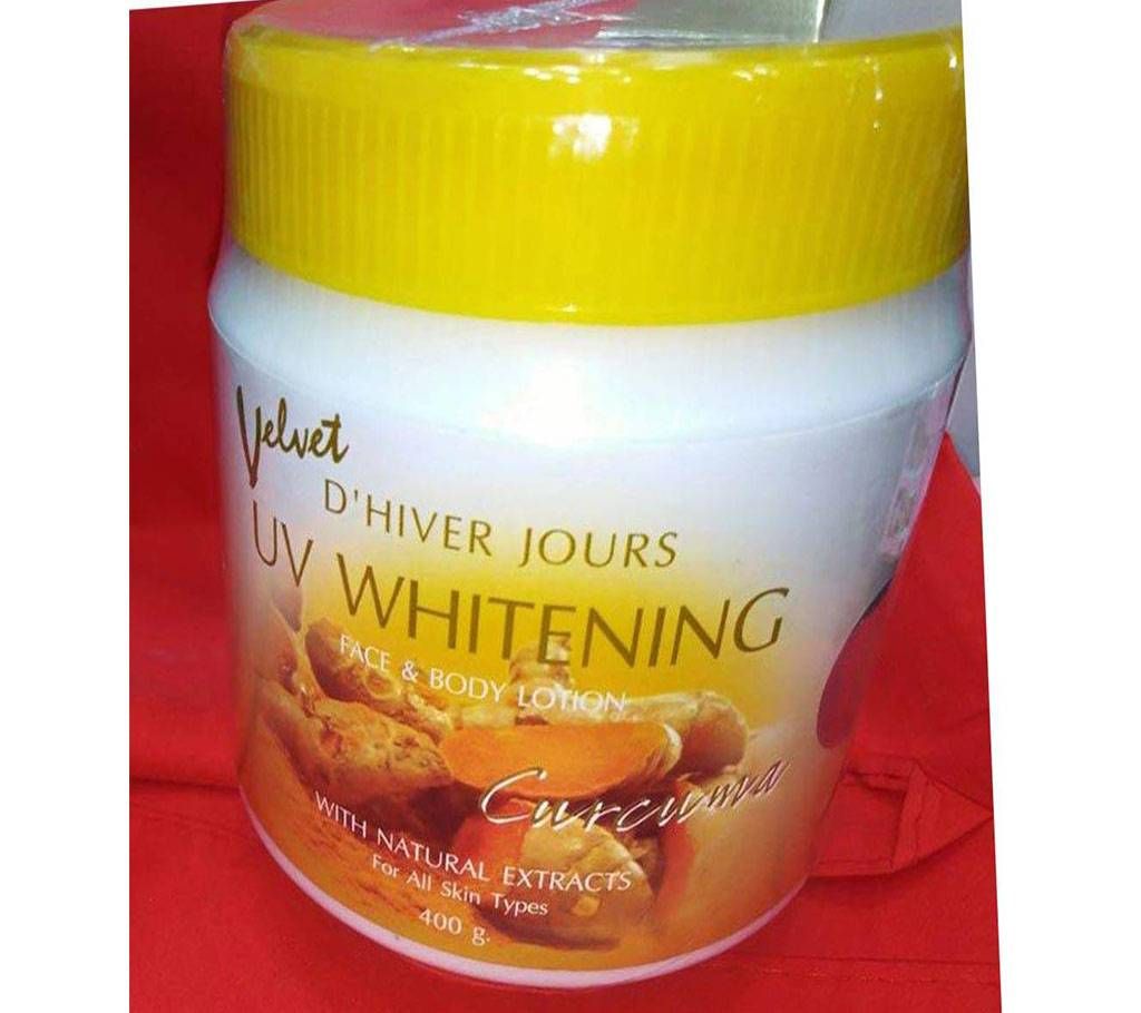 Velvet UV Whitening Face and Body Lotion  400gm