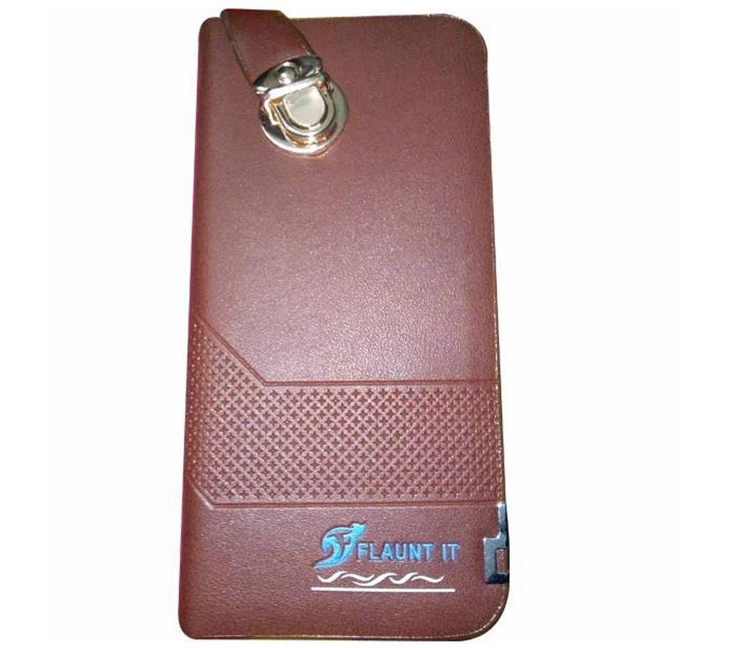 Ladies Coffee Brown Hanfd Purse