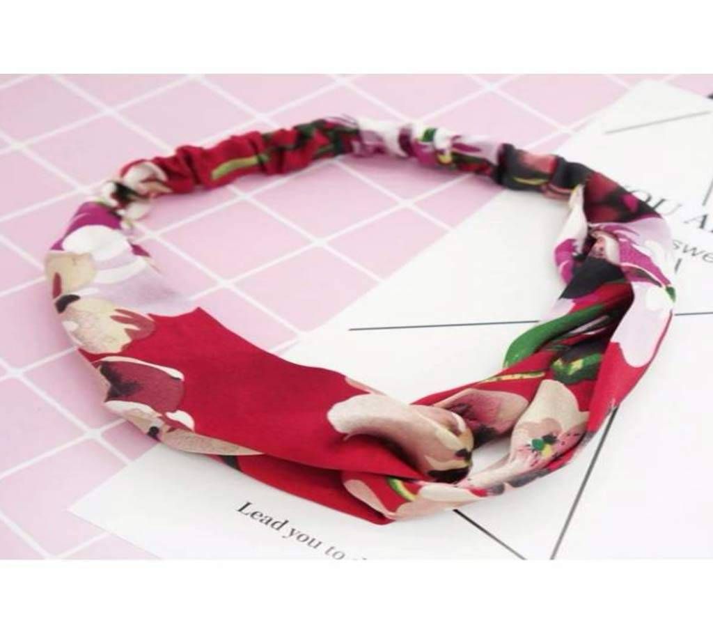 Women Girls Summer Bohemian Hair Bands Print Headbands