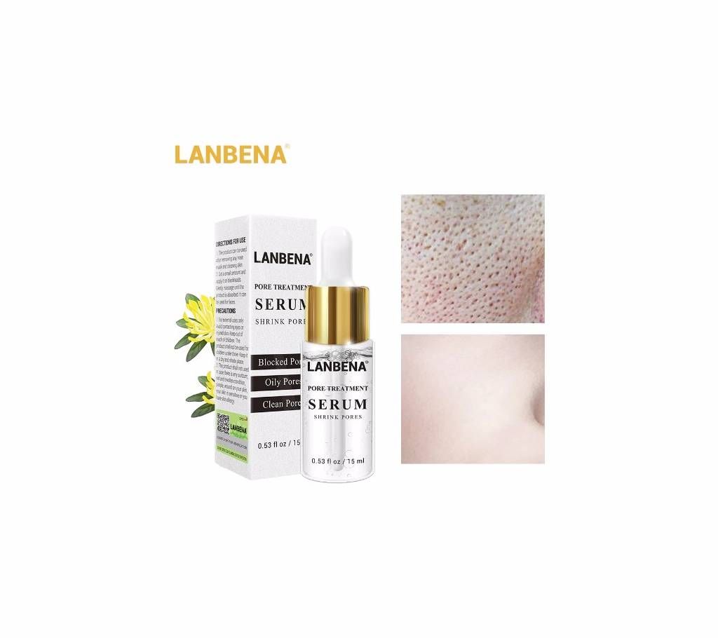 LANBENA pores shrink serum oil control balance essence natural T zone care smooth skin care gel 20ml China