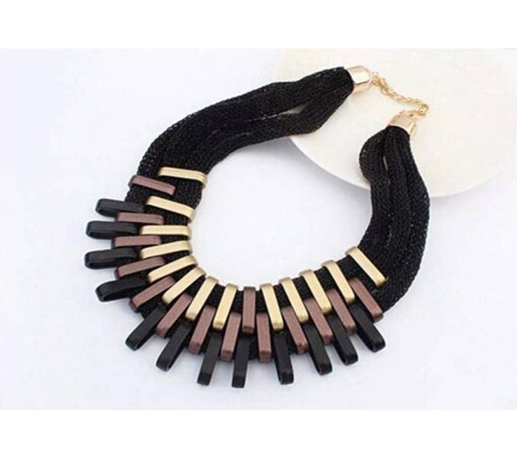 Vintage Bib  Statement Necklace Chain Collar