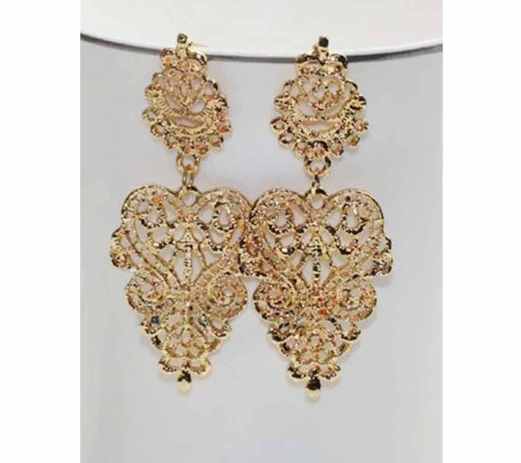 Bohemian Wild Pendants Drop Earrings Gold
