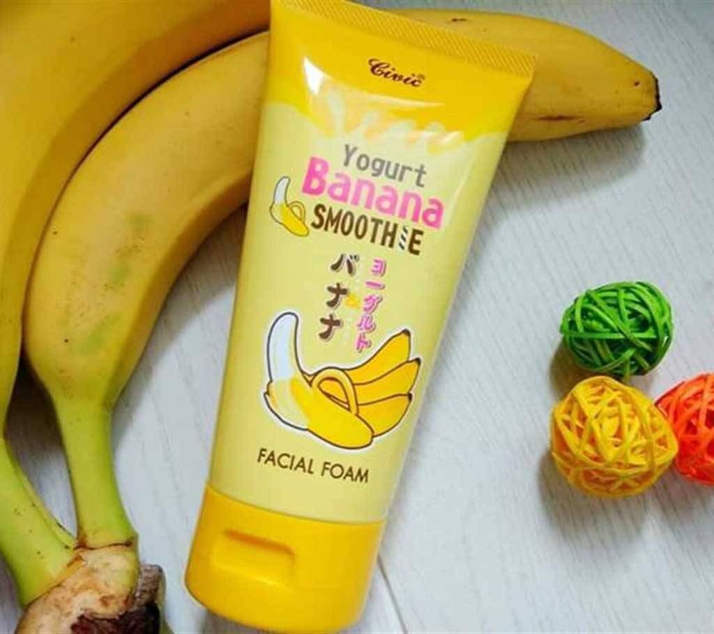 Banana facial foam