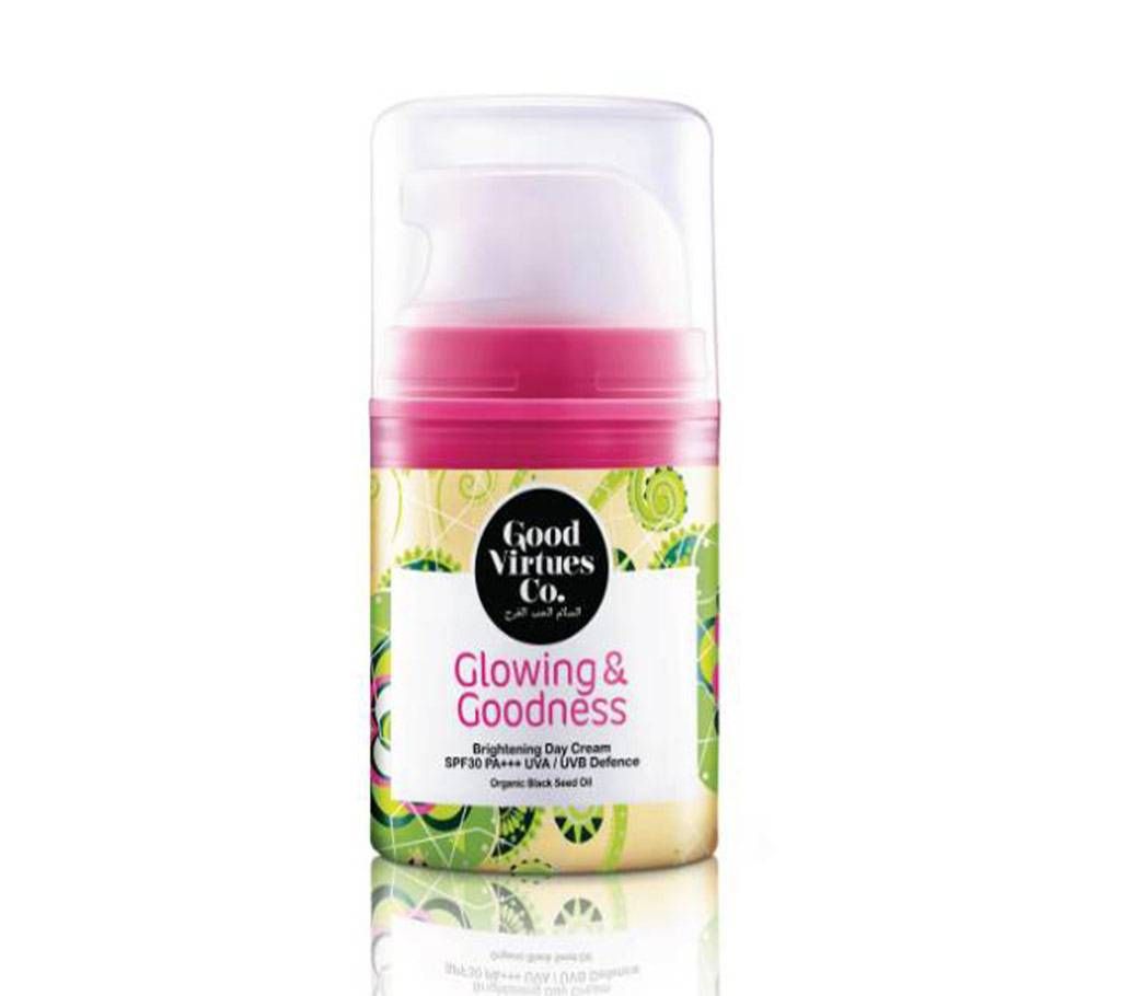 Good Virtues Co Brightening & Glowing Day Cream45ml Malaysia