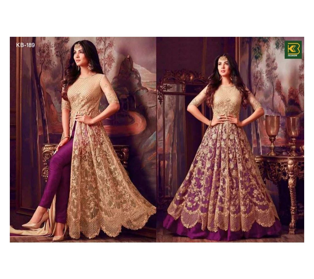 New Indian gorgette Gown