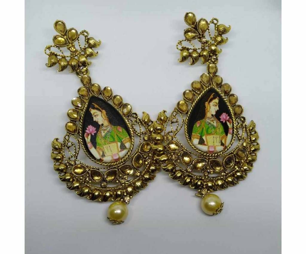 Padmavati Style Earring